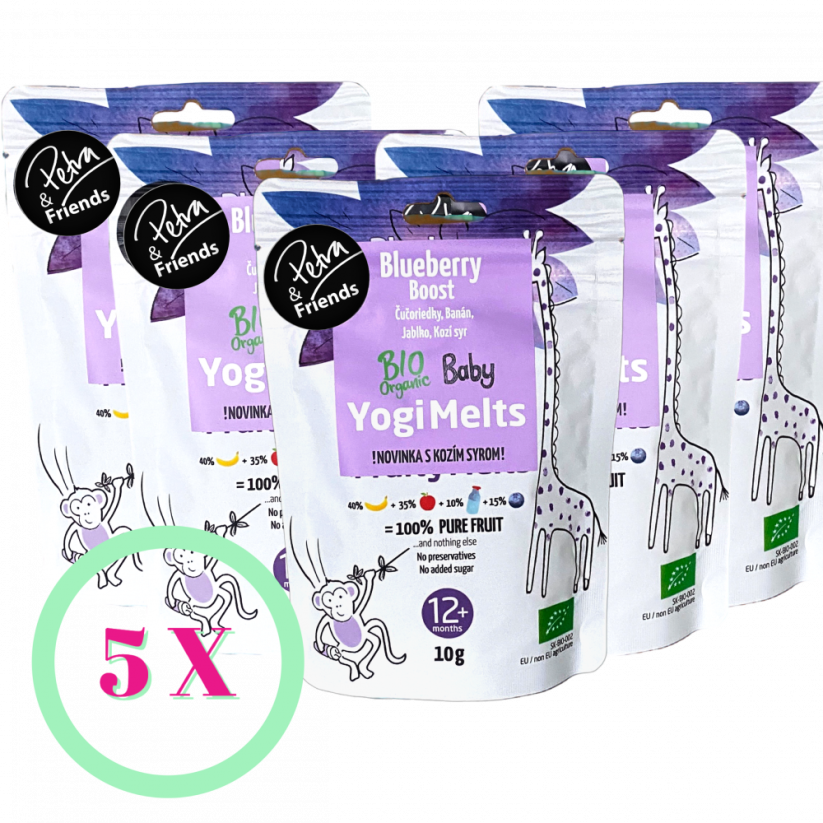 BIO YOGI MELTS  blueberry boost 5ks