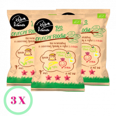 BIO CRUNCHY FOODIE cvikla 3ks
