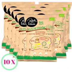 BIO CRUNCHY FOODIE špenát 10ks