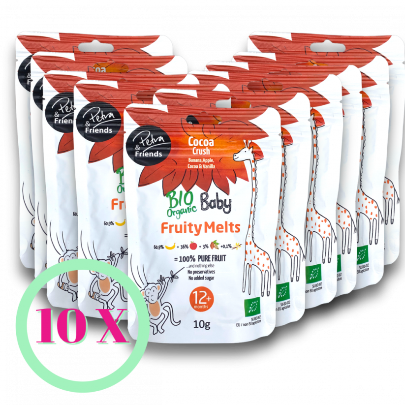 BIO FRUITY MELTS cocoa crush 10ks