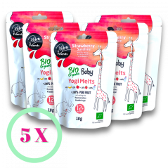 BIO YOGI MELTS  strawberry sunshine 5ks