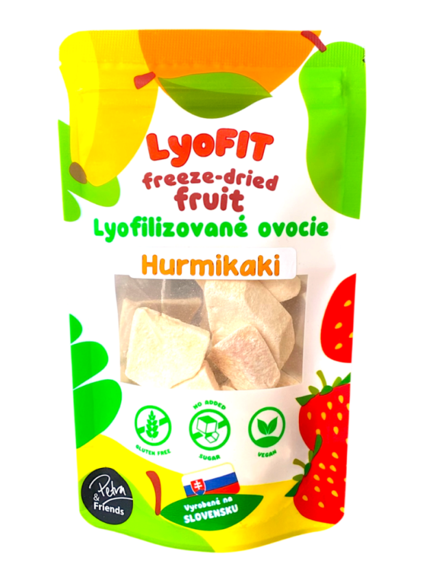 Hurmikaki lyofilizované
