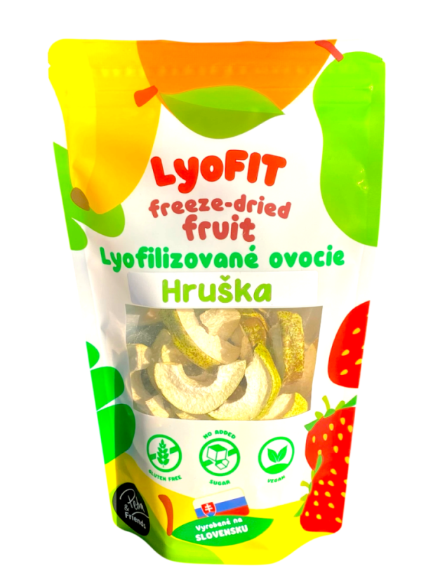 Hruška lyofilizovaná - Hmotnosť: 10g
