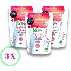BIO YOGI MELTS  strawberry sunshine 3ks