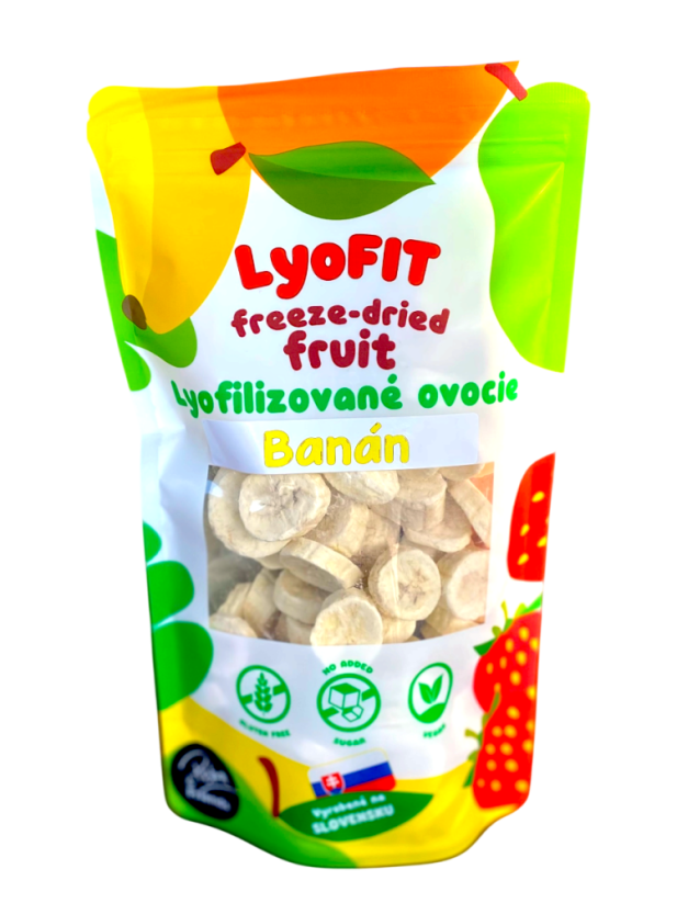 Banán lyofilizovaný - Hmotnosť: 10g