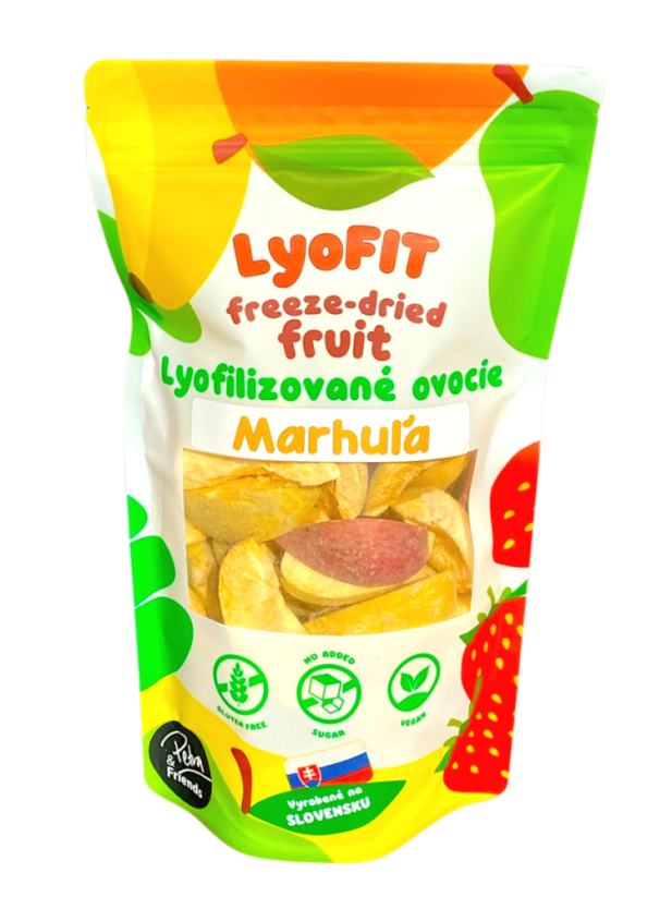 Marhuľa lyofilizovaná - Hmotnosť: 10g