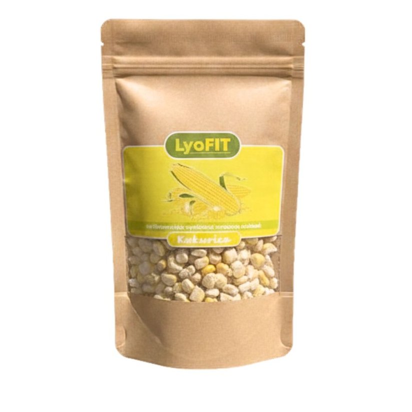Kukurica lyofilizovaná - Hmotnosť: 60g